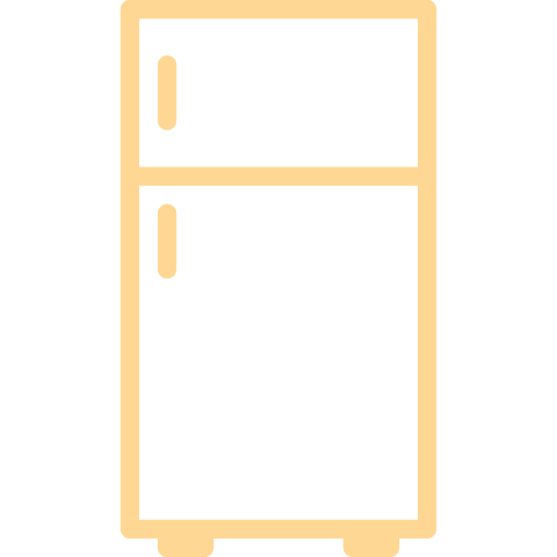 Refrigerator/Freezer in the room