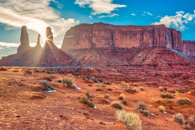 Visit Monument Valley and Three Sisters