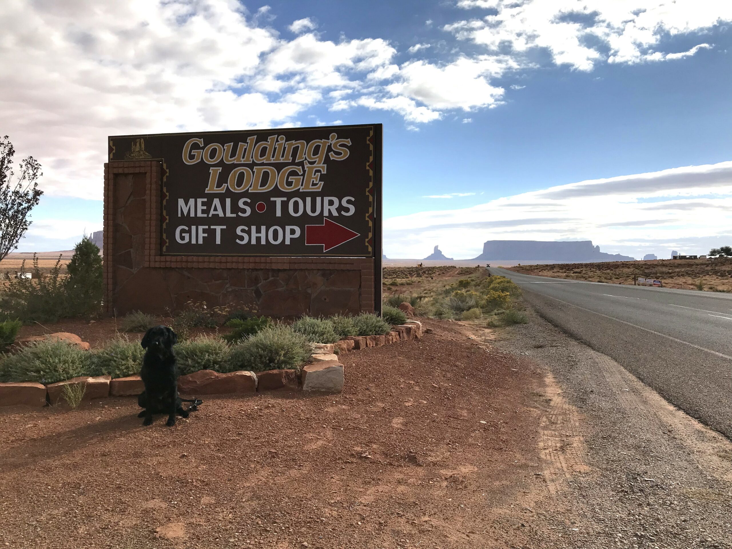 Bring Your Dog to Goulding's Lodge - Monument Valley, Arizona