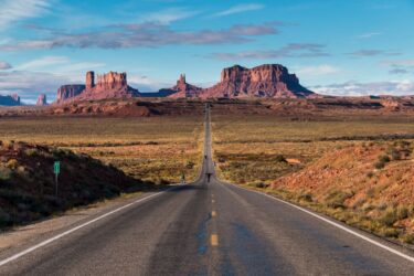 Driving to Goulding's Resort - Monument Valley, AZ - Goulding's Resort