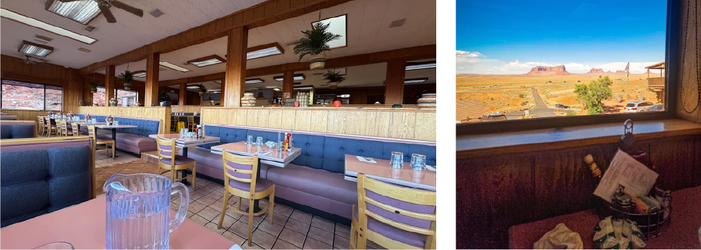 Stagecoach Restaurant - Authentic and Southwest Cuisine Goulding's Resort - Monument Valley, Arizona