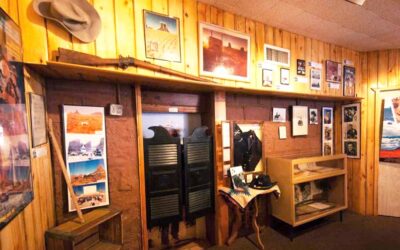 Western Movie Exhibit at Goulding’s Trading Post Museum - Goulding's Resort - Monument Valley, Arizona