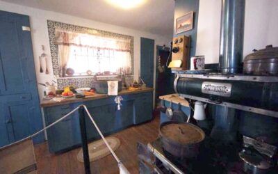 Historic Kitchen Exhibit at Goulding’s Trading Post Museum - Goulding's Resort - Monument Valley, Arizona