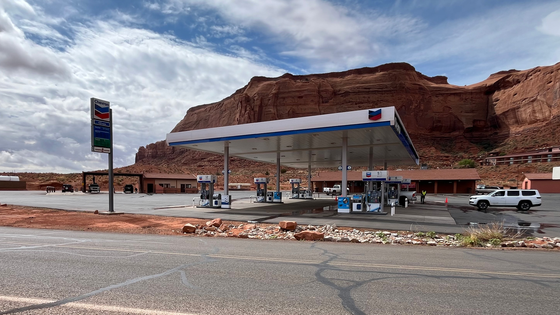 Chevron - Goulding's Gas Station and Convenience Store - Goulding's Resort - Monument Valley, Arizona