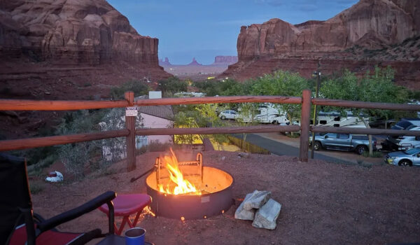 RV Campground in Monument Valley, AZ - Goulding's Campground - Valley Views